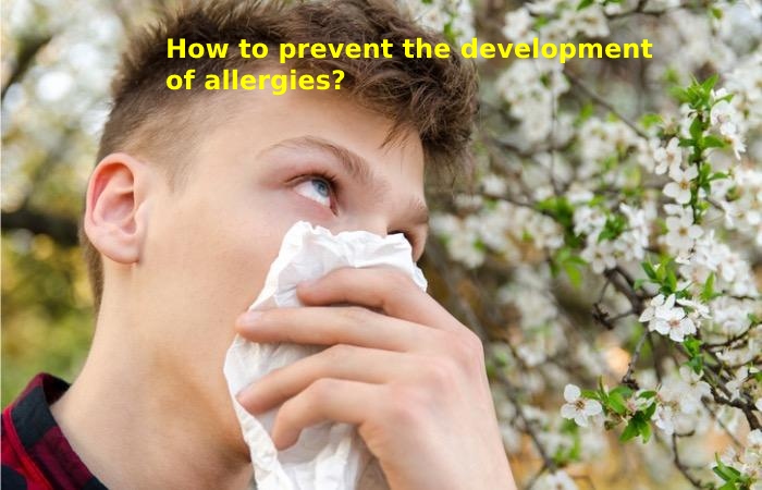 How to prevent the development of allergies Sesame Allergy