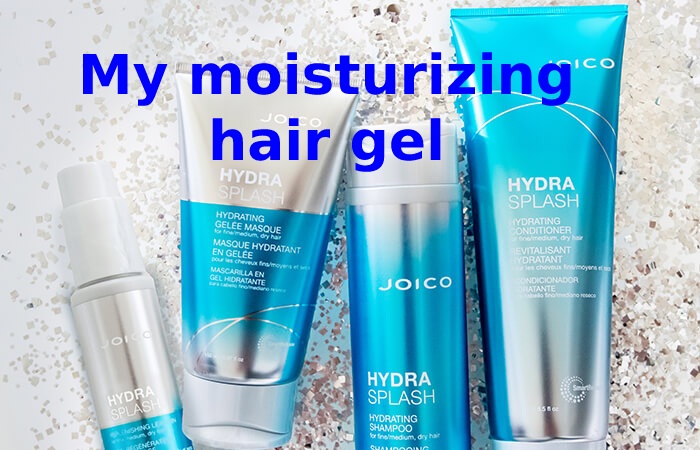 My moisturizing hair gel Aloe Vera Gel