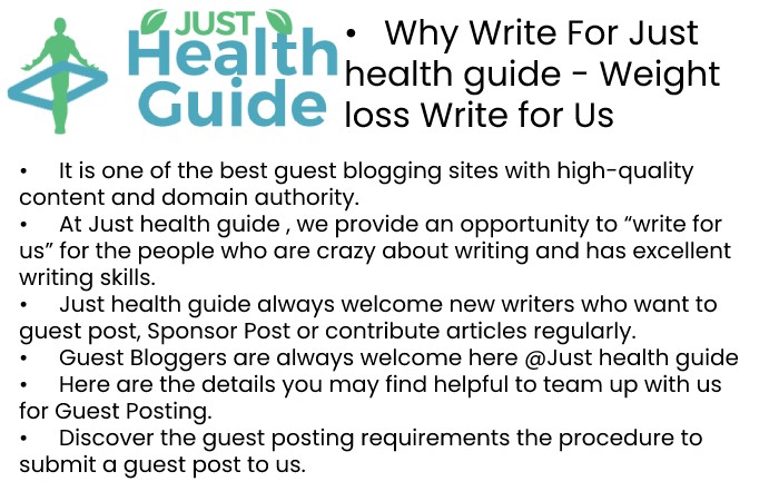 Why write for us - Weight Loss Write for Us