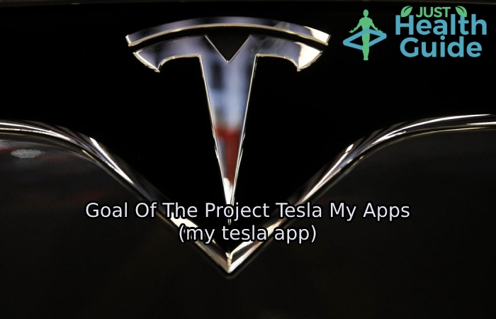 Goal Of The Project Tesla My Apps (my tesla app)