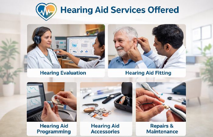 hearing aid services offered